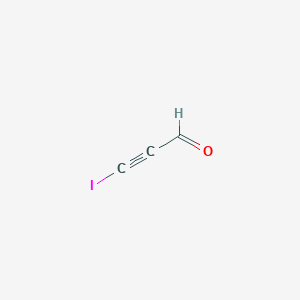 molecular formula C3HIO B2619953 3-Iodopropynal CAS No. 20328-44-3