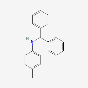 molecular formula C20H19N B2620056 N-二苯甲基-4-甲基苯胺 CAS No. 76056-06-9