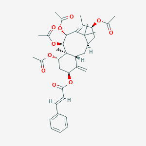 molecular formula C37H46O10 B026201 2-Deacetoxytaxinine J CAS No. 119347-14-7