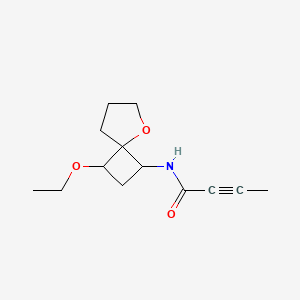 N-(3-Ethoxy-5-oxaspiro[3.4]octan-1-yl)but-2-ynamide