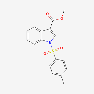 molecular formula C17H15NO4S B2620241 methyl 1-tosyl-1H-indole-3-carboxylate CAS No. 31271-91-7