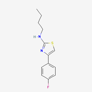N-butyl-4-(4-fluorophenyl)-1,3-thiazol-2-amine