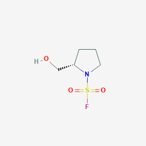(2S)-2-(Hydroxymethyl)pyrrolidine-1-sulfonyl fluoride