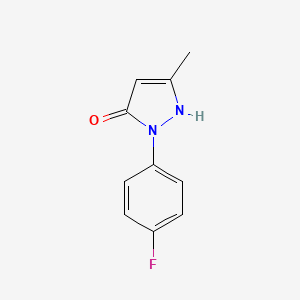 B2620278 1-(4-fluorophenyl)-3-methyl-1H-pyrazol-5-ol CAS No. 181371-35-7