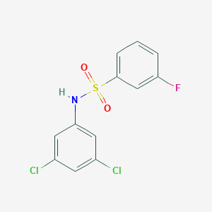N-(3,5-dichlorophenyl)-3-fluorobenzenesulfonamide