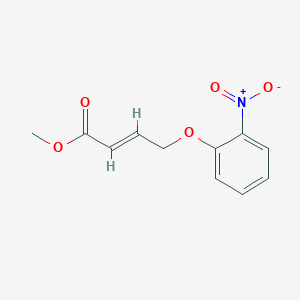 methyl (E)-4-(2-nitrophenoxy)-2-butenoate