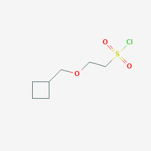 2-(Cyclobutylmethoxy)ethane-1-sulfonyl chloride