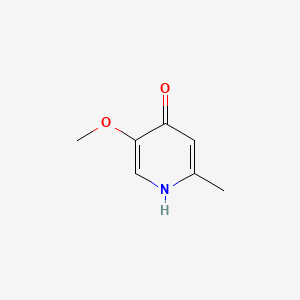 molecular formula C7H9NO2 B2620519 4-Pyridinol, 5-methoxy-2-methyl- CAS No. 62885-38-5