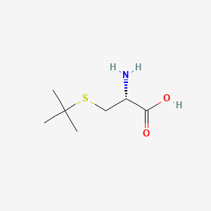 molecular formula C7H15NO2S B2620520 (R)-2-amino-3-(tert-butylthio)propanoic acid CAS No. 2481-09-6; 2481-10-9; 300583-35-1