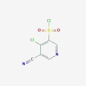 4-Chloro-5-cyanopyridine-3-sulfonyl chloride