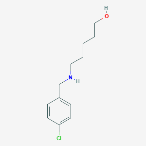 5-[(4-Chlorobenzyl)amino]pentan-1-ol