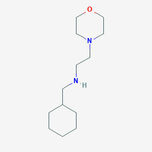 molecular formula C13H26N2O B262058 N-(cyclohexylmethyl)-2-(morpholin-4-yl)ethanamine 