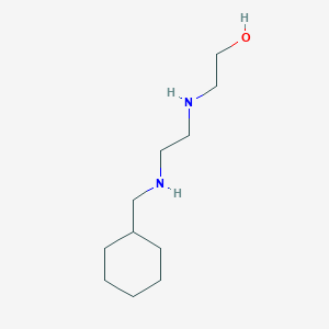molecular formula C11H24N2O B262059 2-({2-[(Cyclohexylmethyl)amino]ethyl}amino)ethanol 
