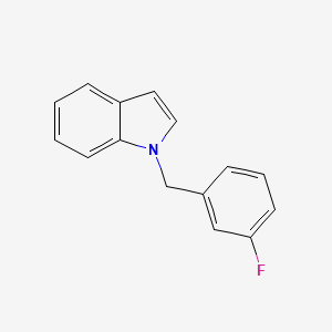 1-(3-Fluorobenzyl)-1H-indole