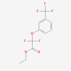 Ethyl 2,2-difluoro-2-[3-(trifluoromethyl)phenoxy]acetate