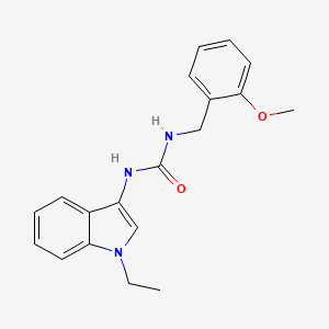 1-(1-ethyl-1H-indol-3-yl)-3-(2-methoxybenzyl)urea