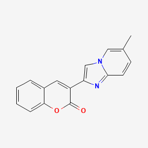 3-{6-methylimidazo[1,2-a]pyridin-2-yl}-2H-chromen-2-one