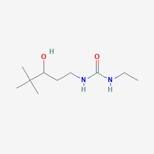 molecular formula C10H22N2O2 B2620935 1-Ethyl-3-(3-hydroxy-4,4-dimethylpentyl)urea CAS No. 1396886-25-1