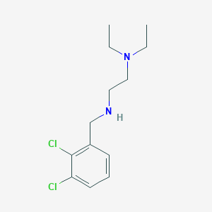molecular formula C13H20Cl2N2 B262094 N-(2,3-dichlorobenzyl)-N-[2-(diethylamino)ethyl]amine 