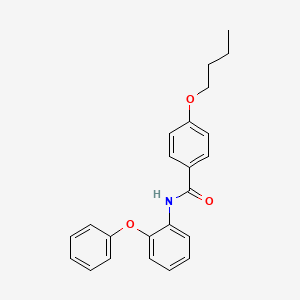 molecular formula C23H23NO3 B2620960 4-butoxy-N-(2-phenoxyphenyl)benzamide CAS No. 307327-04-4