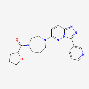Oxolan-2-yl-[4-(3-pyridin-3-yl-[1,2,4]triazolo[4,3-b]pyridazin-6-yl)-1,4-diazepan-1-yl]methanone