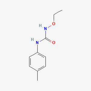 molecular formula C10H14N2O2 B2620970 1-Ethoxy-3-(p-tolyl)urea CAS No. 325474-93-9