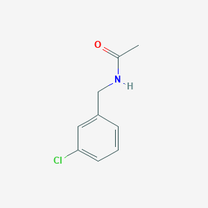 N-[(3-chlorophenyl)methyl]acetamide