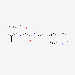 N-(2,6-dimethylphenyl)-N'-[2-(1-methyl-1,2,3,4-tetrahydroquinolin-6-yl)ethyl]ethanediamide