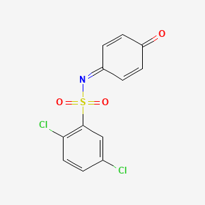 2,5-Dichloro-n-(4-oxocyclohexa-2,5-dien-1-ylidene)benzenesulfonamide