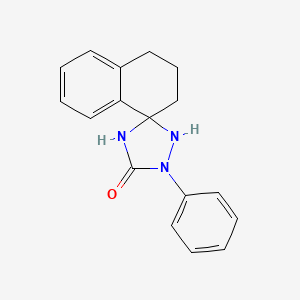 (spiro[5,5-(1,2,3,4-Tetrahydronapthalene)])-2-phenyl-1,2,4-triazolan-3-one