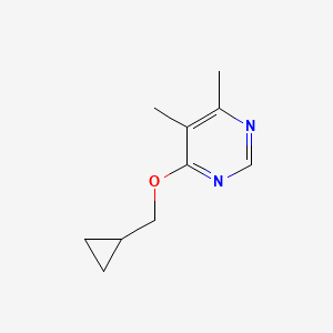 4-(Cyclopropylmethoxy)-5,6-dimethylpyrimidine