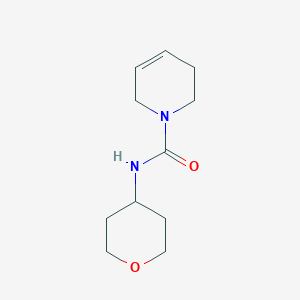 N-(tetrahydro-2H-pyran-4-yl)-5,6-dihydropyridine-1(2H)-carboxamide