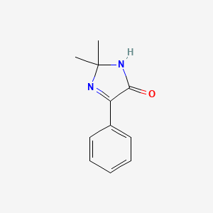 2,2-dimethyl-5-phenyl-2,3-dihydro-4H-imidazol-4-one