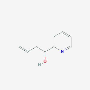 molecular formula C9H11NO B2621137 1-(Pyridin-2-yl)but-3-en-1-ol CAS No. 17285-57-3