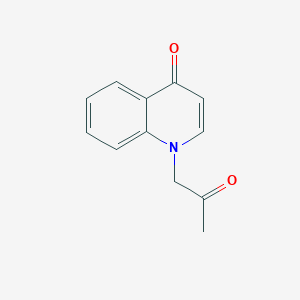 molecular formula C12H11NO2 B2621214 1-(2-oxopropyl)quinolin-4(1H)-one CAS No. 31678-21-4