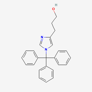 3-(1-Trityl-1H-imidazol-4-YL)propan-1-OL