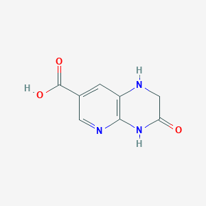 molecular formula C8H7N3O3 B2621280 3-Oxo-1,2,3,4-tetrahydropyrido[2,3-b]pyrazine-7-carboxylic acid CAS No. 2229401-89-0