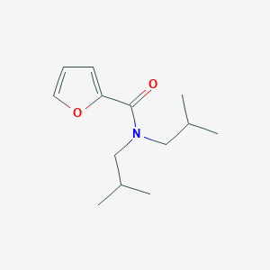 N,N-bis(2-methylpropyl)furan-2-carboxamide