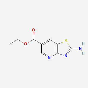 Ethyl 2-amino-[1,3]thiazolo[4,5-b]pyridine-6-carboxylate