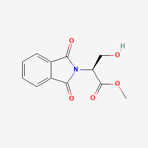 methyl (2S)-2-(1,3-dioxoisoindolin-2-yl)-3-hydroxypropanoate