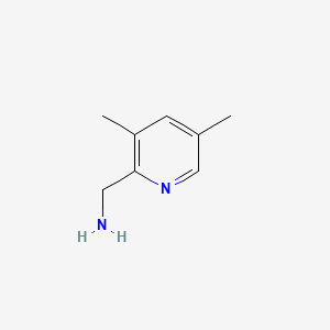 molecular formula C8H12N2 B2621431 (3,5-Dimethylpyridin-2-YL)methanamine CAS No. 780801-80-1