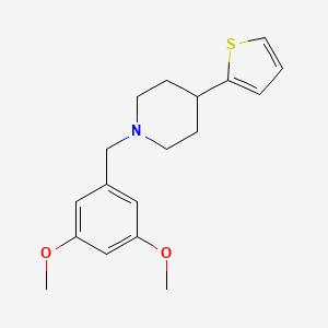 1-(3,5-Dimethoxybenzyl)-4-(thiophen-2-yl)piperidine