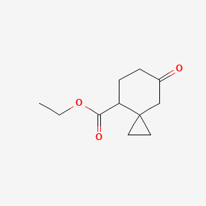 molecular formula C11H16O3 B2621460 Ethyl 7-oxospiro[2.5]octane-4-carboxylate CAS No. 1312536-66-5