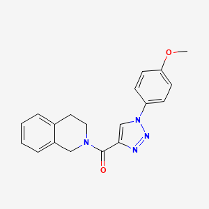 1-[6-(acetylamino)-4-methylquinolin-2-yl]-N-(4-fluorophenyl)piperidine-4-carboxamide