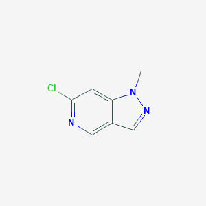 6-chloro-1-methyl-1H-pyrazolo[4,3-c]pyridine