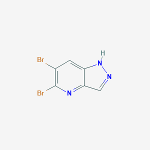 5,6-Dibromo-1h-pyrazolo[4,3-b]pyridine