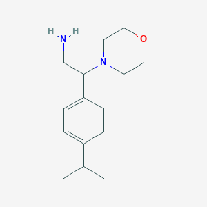 2-[4-(Methylethyl)phenyl]-2-morpholin-4-ylethylamine