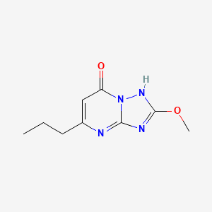 B2621574 2-Methoxy-5-propyl-1H-[1,2,4]triazolo[1,5-a]pyrimidin-7-one CAS No. 2167283-13-6