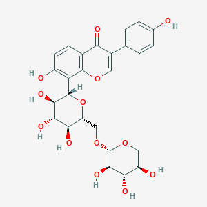 molecular formula C26H28O13 B2621616 Puerarin 6''-O-xyloside CAS No. 114240-18-5