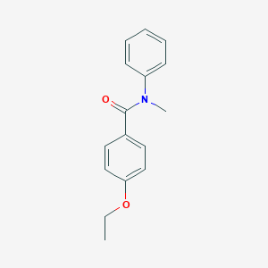 molecular formula C16H17NO2 B262174 4-ethoxy-N-methyl-N-phenylbenzamide 